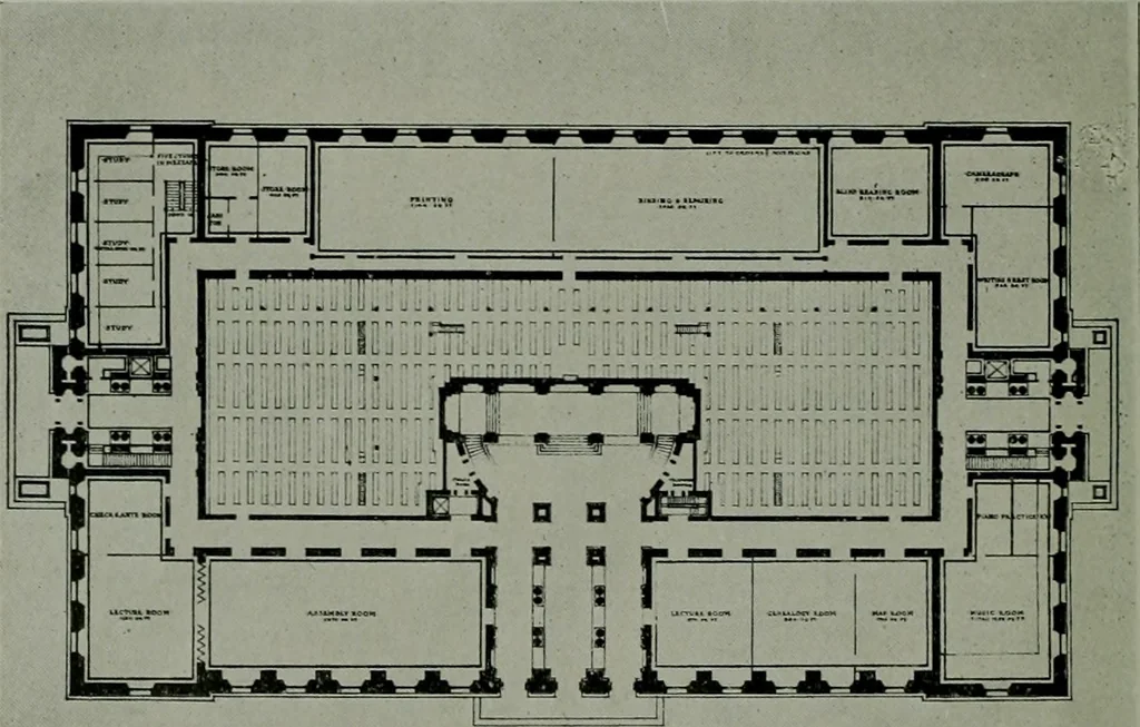 An illustration from The Architect & engineer of California and the Pacific Coast, 1905, leaf 501