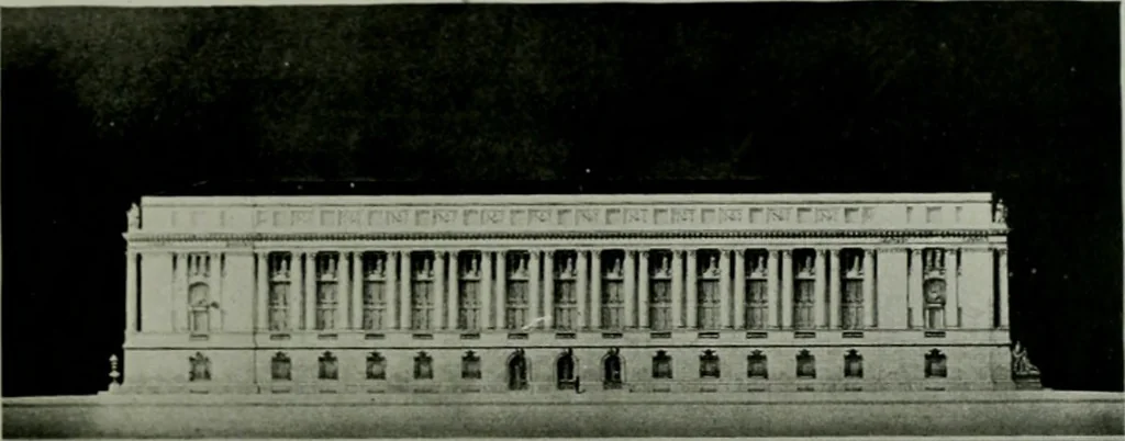 An illustration from The Architect & engineer of California and the Pacific Coast, 1905, leaf 502