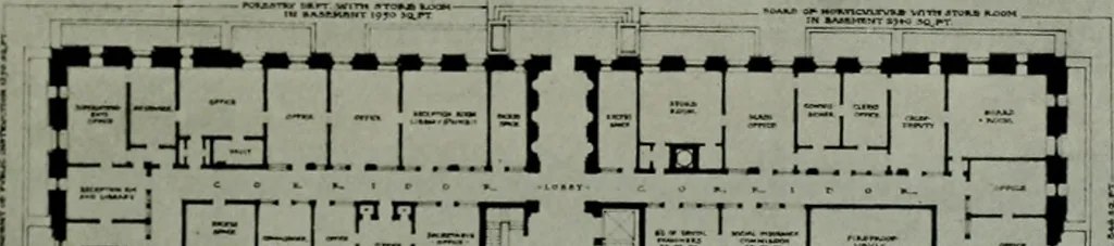 An illustration from The Architect & engineer of California and the Pacific Coast, 1905, leaf 506
