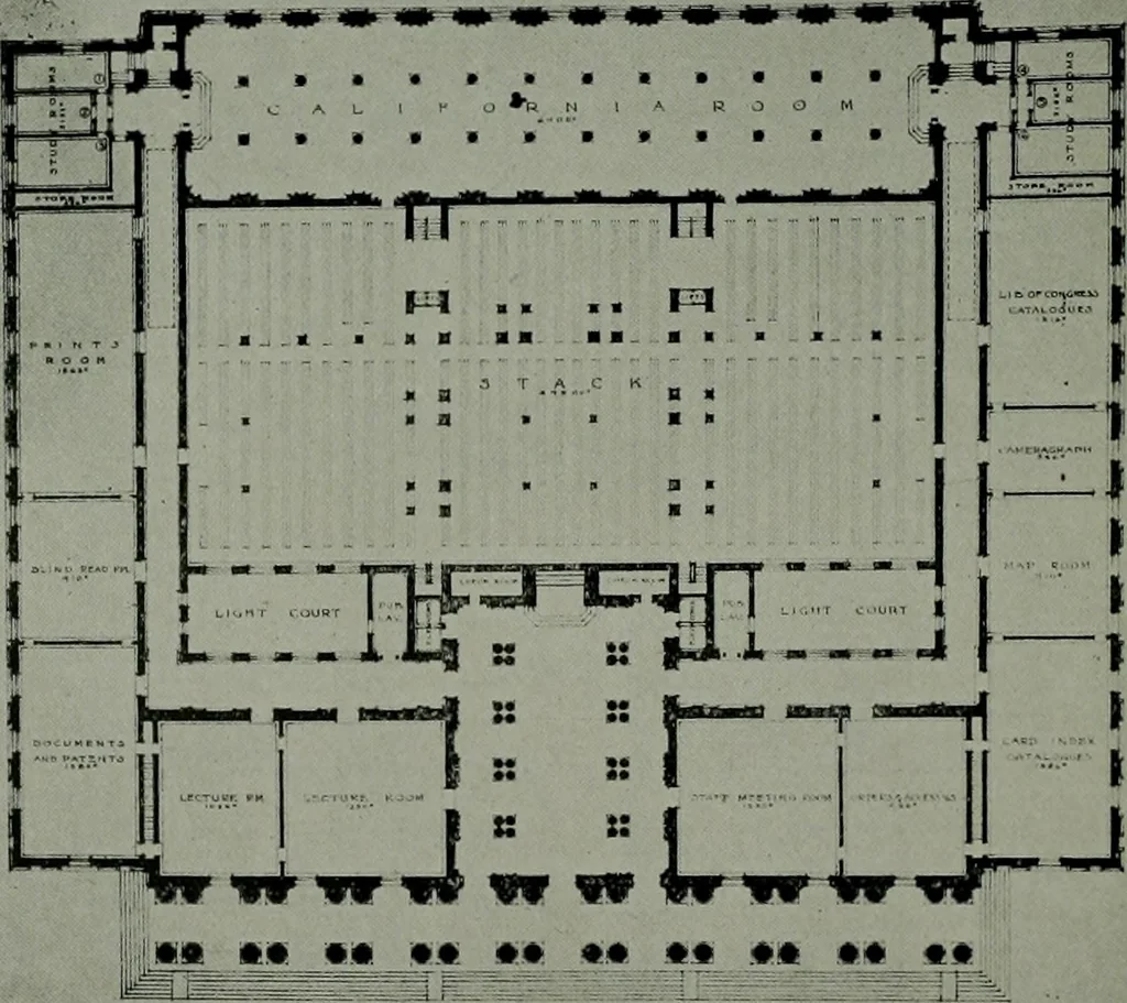 An illustration from The Architect & engineer of California and the Pacific Coast, 1905, leaf 507