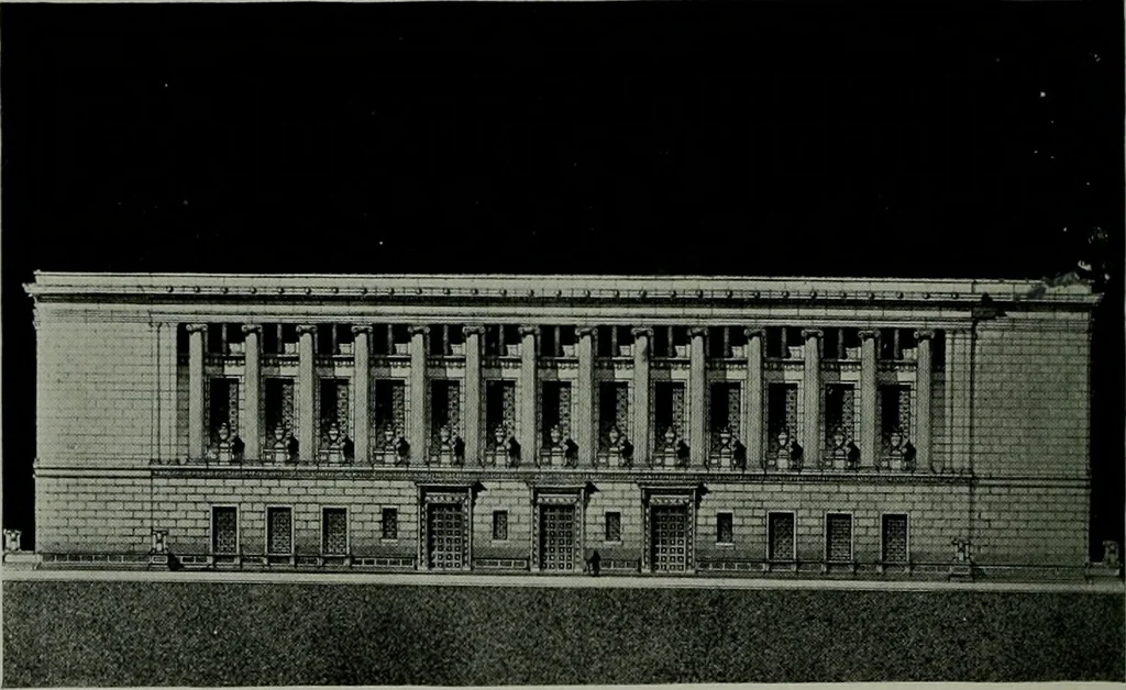 An illustration from The Architect & engineer of California and the Pacific Coast, 1905, leaf 511