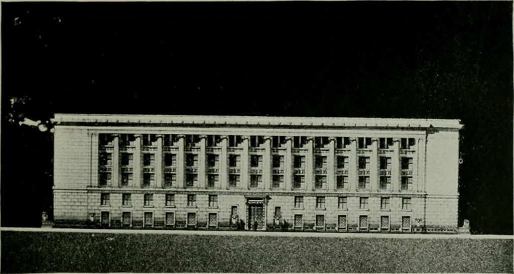 An illustration from The Architect & engineer of California and the Pacific Coast, 1905, leaf 512