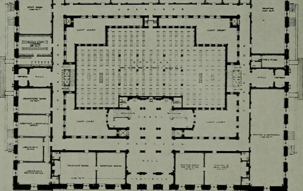 An illustration from The Architect & engineer of California and the Pacific Coast, 1905, leaf 513