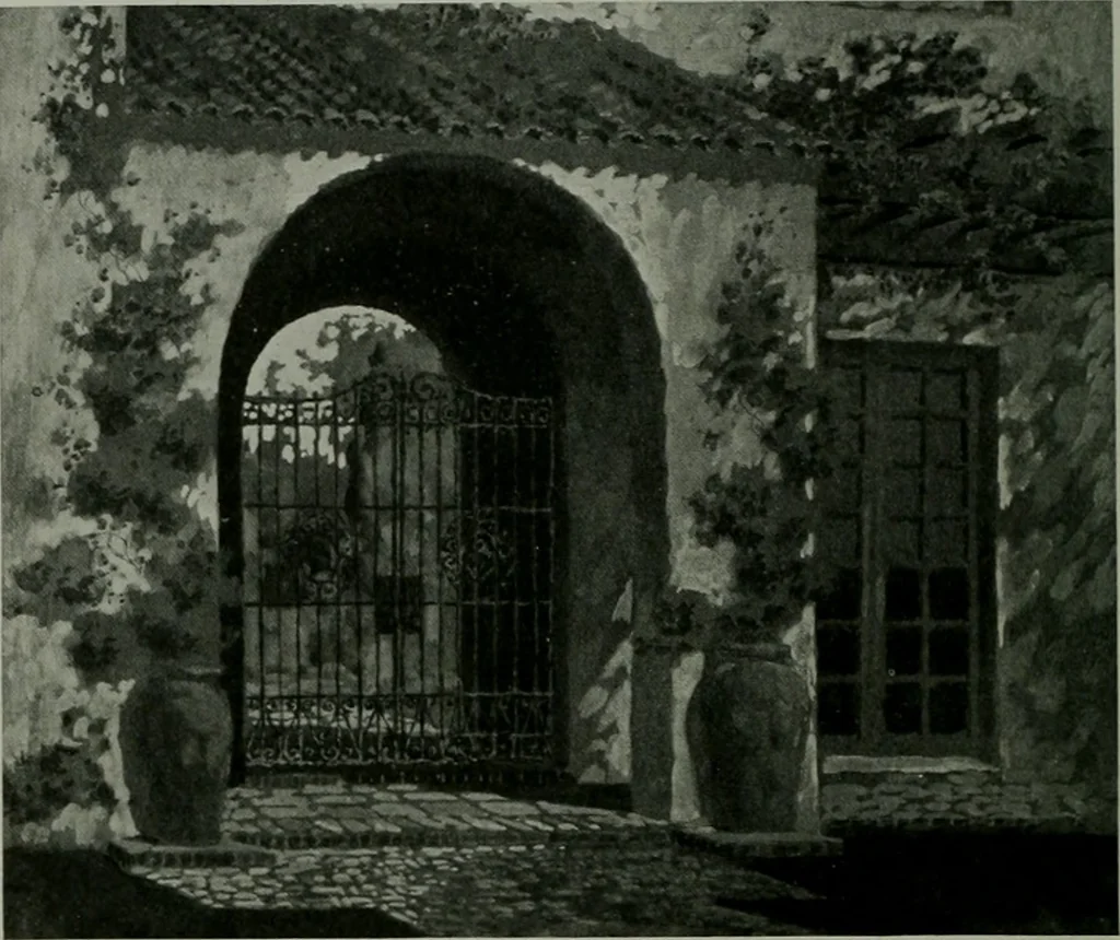 An illustration from The Architect & engineer of California and the Pacific Coast, 1905, leaf 525
