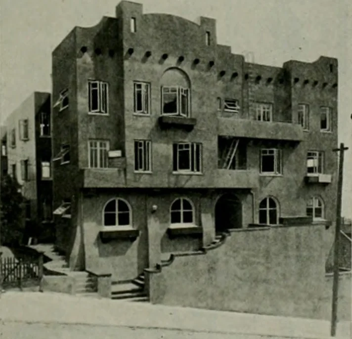 An illustration from The Architect & engineer of California and the Pacific Coast, 1905, leaf 626