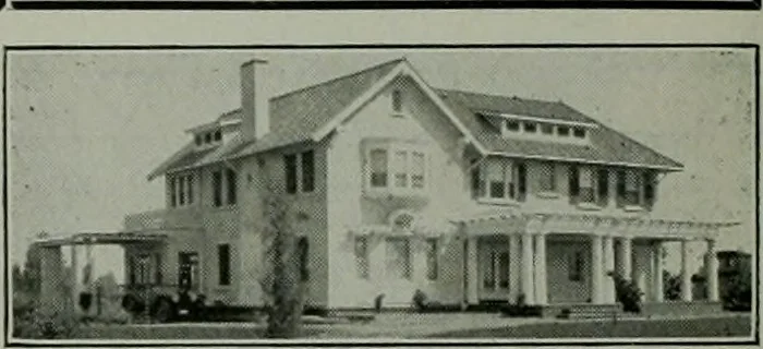 An illustration from The Architect & engineer of California and the Pacific Coast, 1905, leaf 631