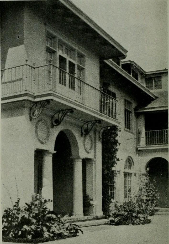 An illustration from The Architect & engineer of California and the Pacific Coast, 1905, leaf 639