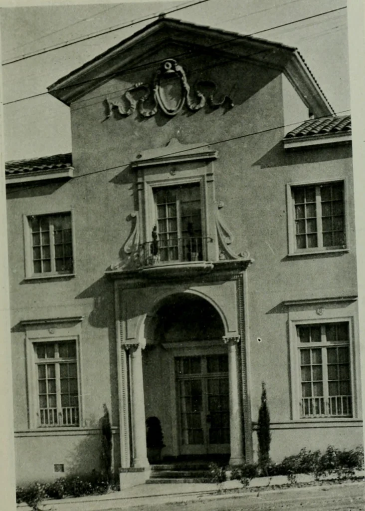 An illustration from The Architect & engineer of California and the Pacific Coast, 1905, leaf 654