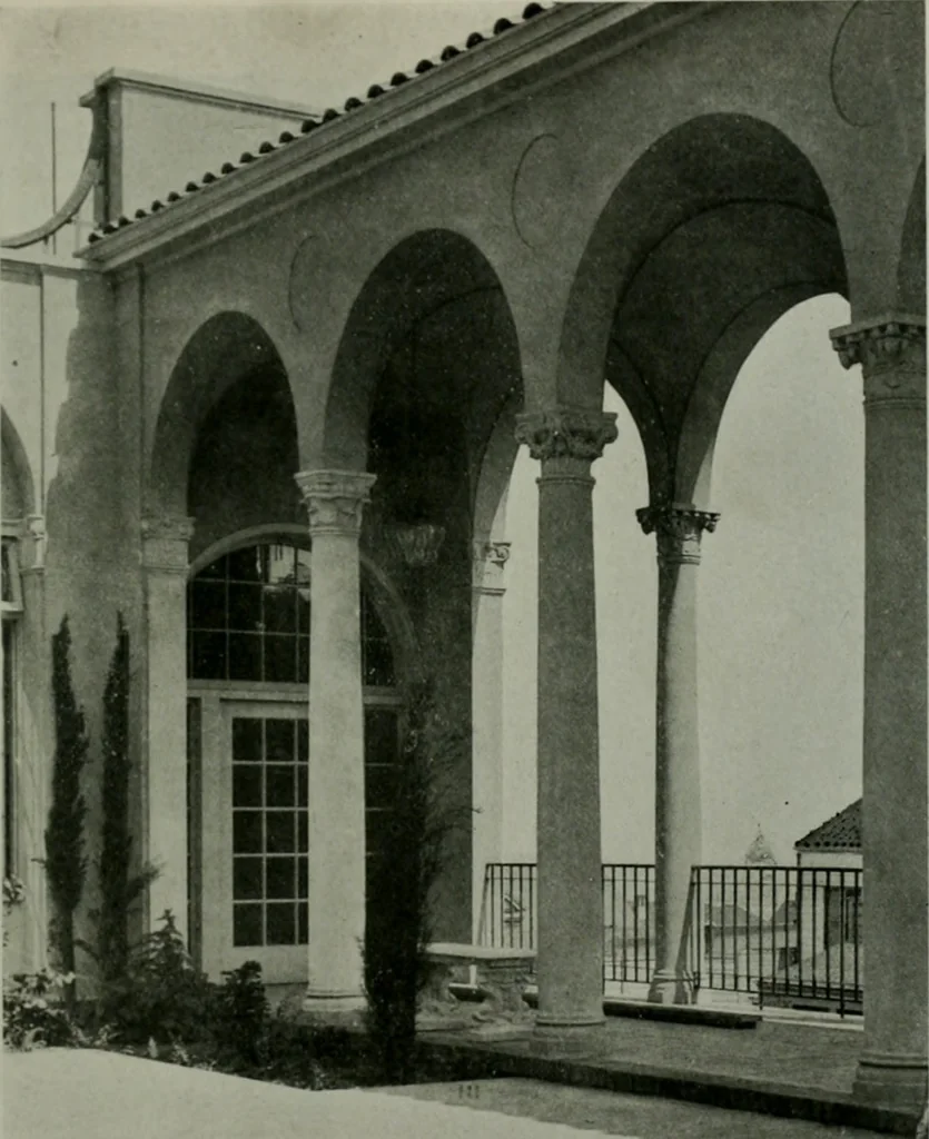 An illustration from The Architect & engineer of California and the Pacific Coast, 1905, leaf 656