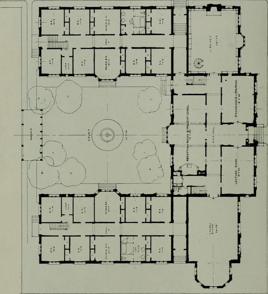 An illustration from The Architect & engineer of California and the Pacific Coast, 1905, leaf 659