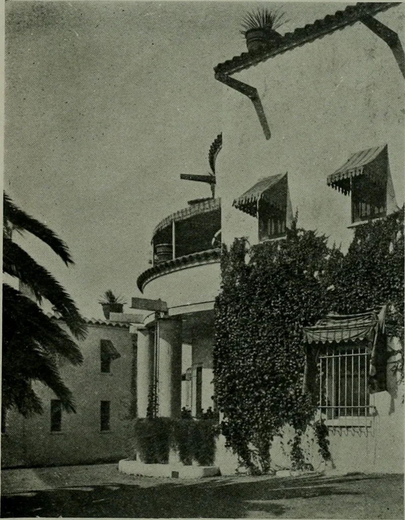 An illustration from The Architect & engineer of California and the Pacific Coast, 1905, leaf 665