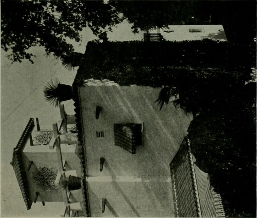 An illustration from The Architect & engineer of California and the Pacific Coast, 1905, leaf 666