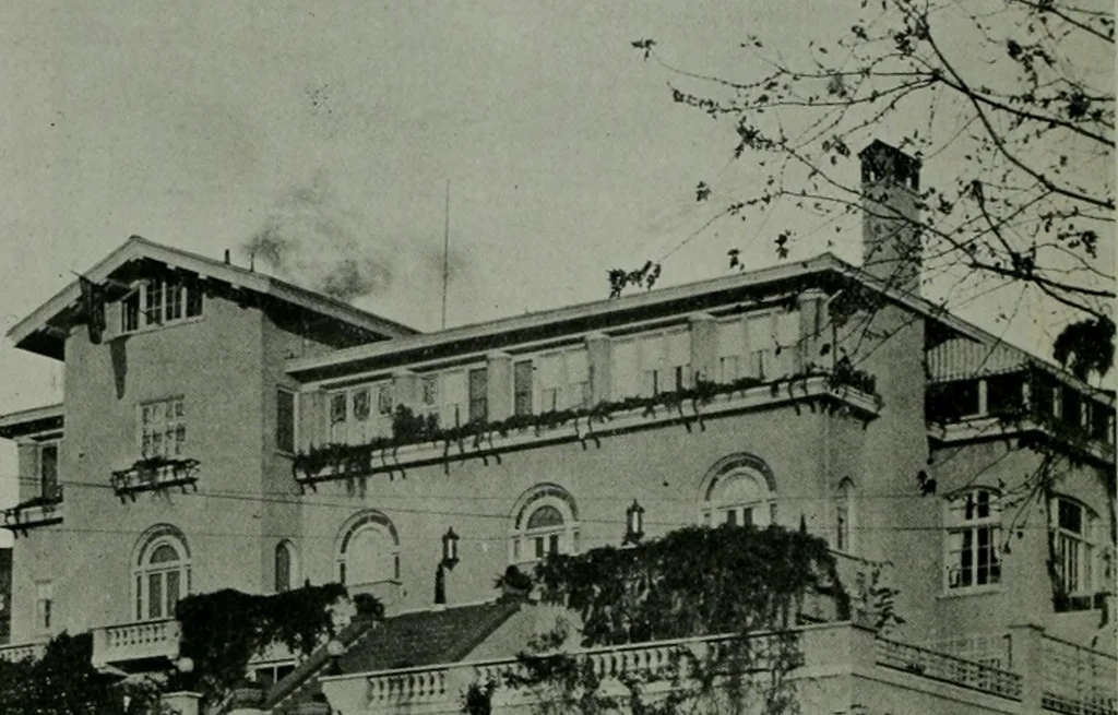 An illustration from The Architect & engineer of California and the Pacific Coast, 1905, leaf 667
