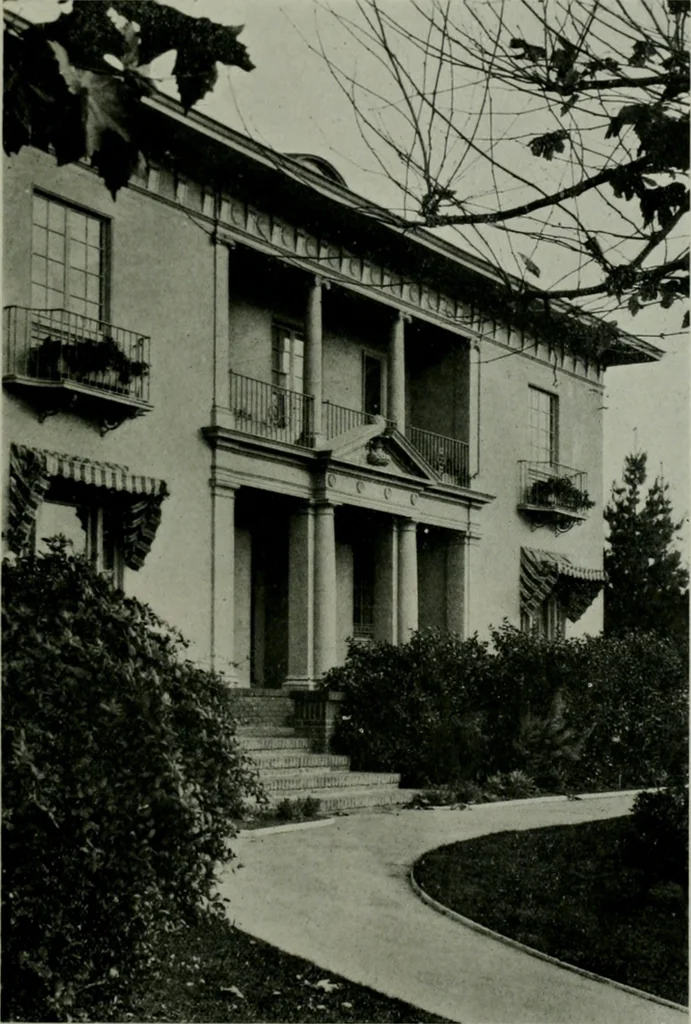 An illustration from The Architect & engineer of California and the Pacific Coast, 1905, leaf 668