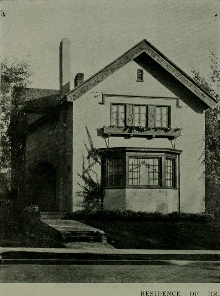 An illustration from The Architect & engineer of California and the Pacific Coast, 1905, leaf 669