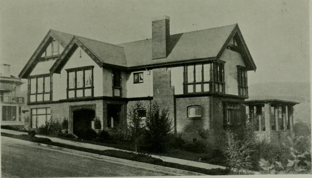 An illustration from The Architect & engineer of California and the Pacific Coast, 1905, leaf 672