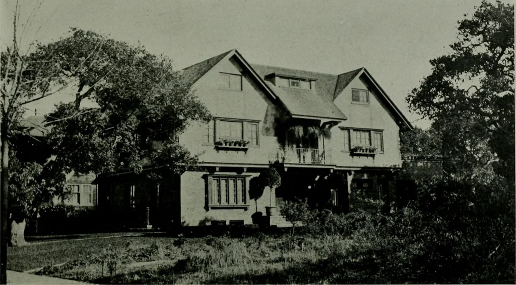 An illustration from The Architect & engineer of California and the Pacific Coast, 1905, leaf 673
