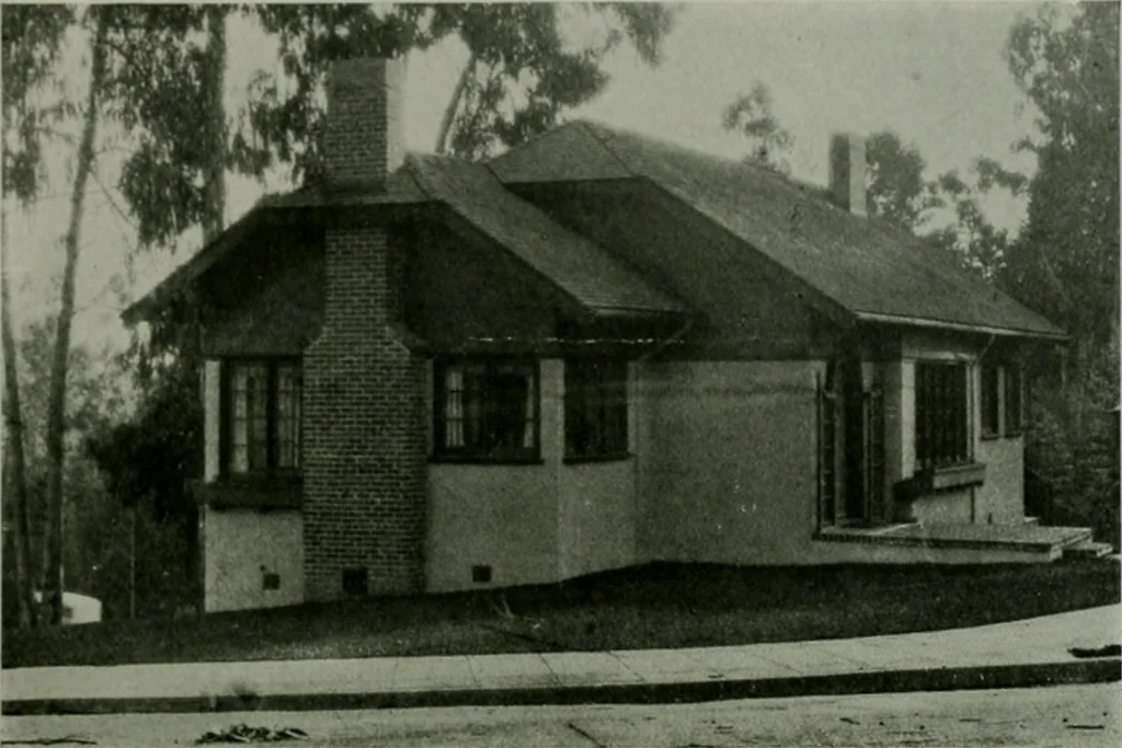 An illustration from The Architect & engineer of California and the Pacific Coast, 1905, leaf 676