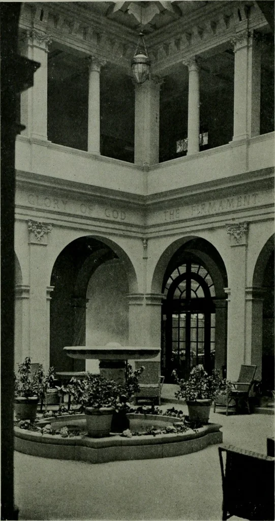 An illustration from The Architect & engineer of California and the Pacific Coast, 1905, leaf 693