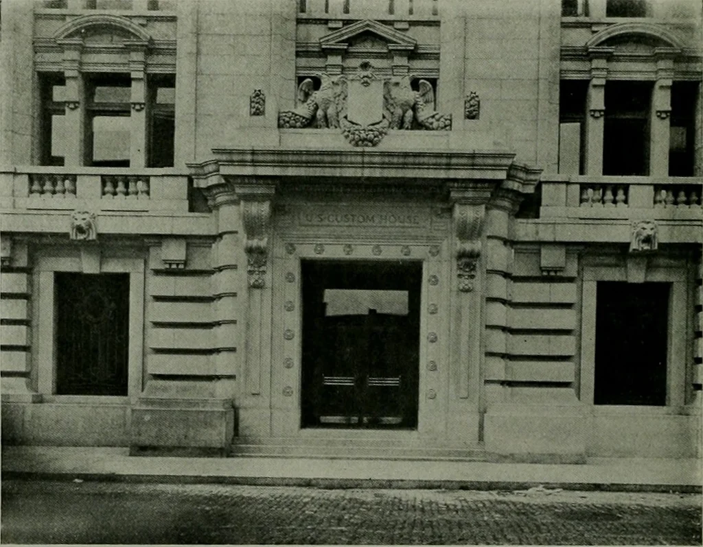 An illustration from The Architect & engineer of California and the Pacific Coast, 1905, leaf 79