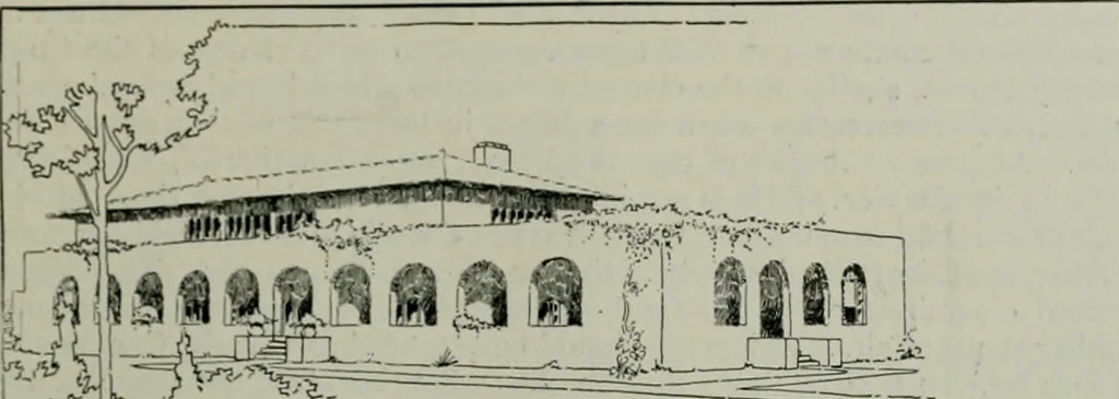 An illustration from The Architect & engineer of California and the Pacific Coast, 1905, leaf 792