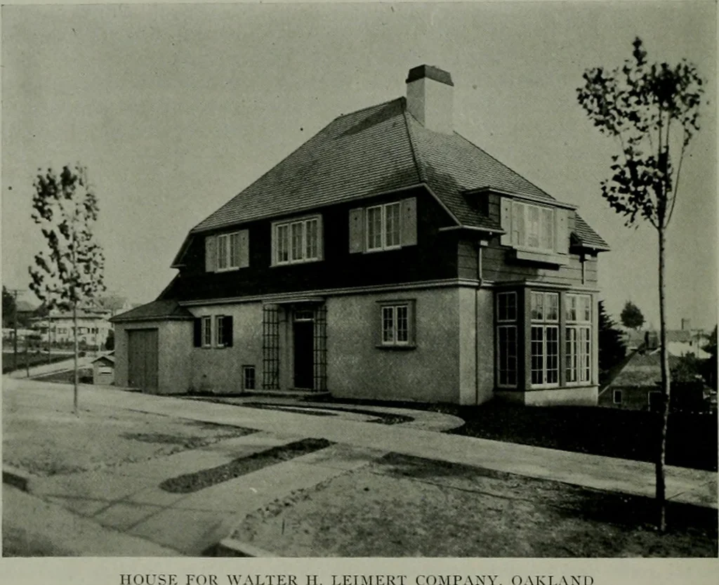 An illustration from The Architect & engineer of California and the Pacific Coast, 1905, leaf 795