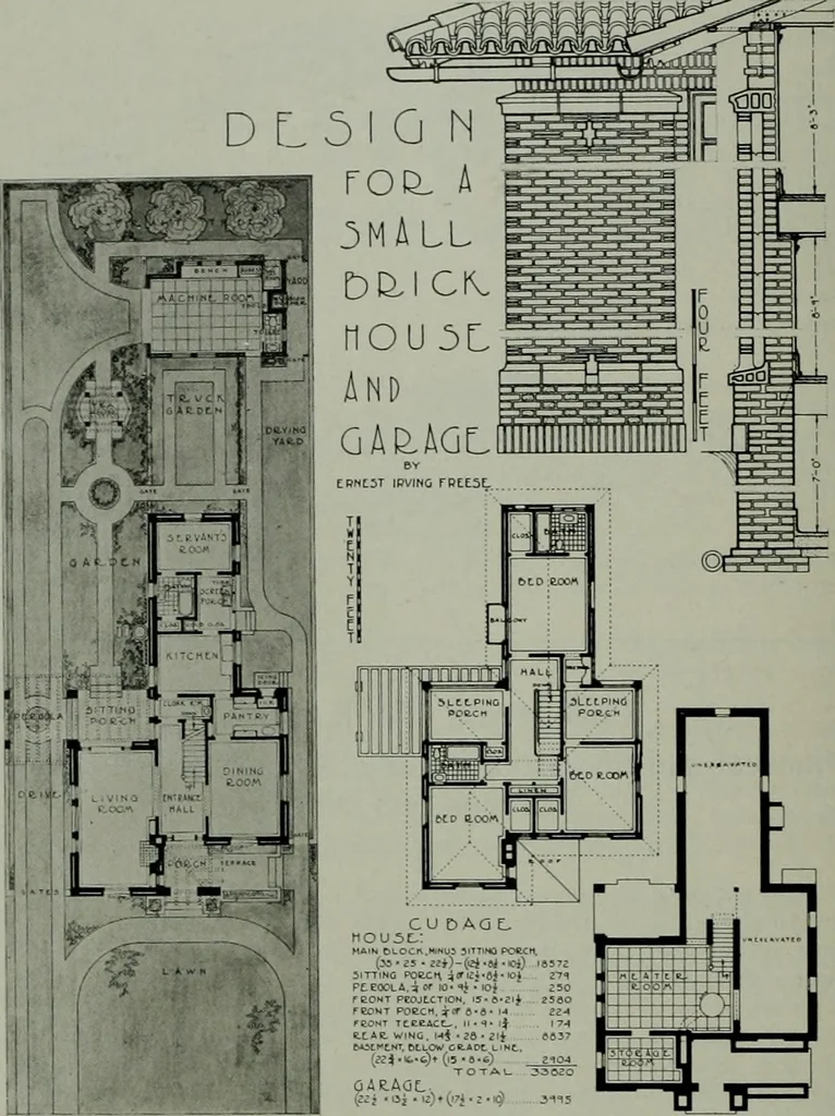 An illustration from The Architect & engineer of California and the Pacific Coast, 1905, leaf 801