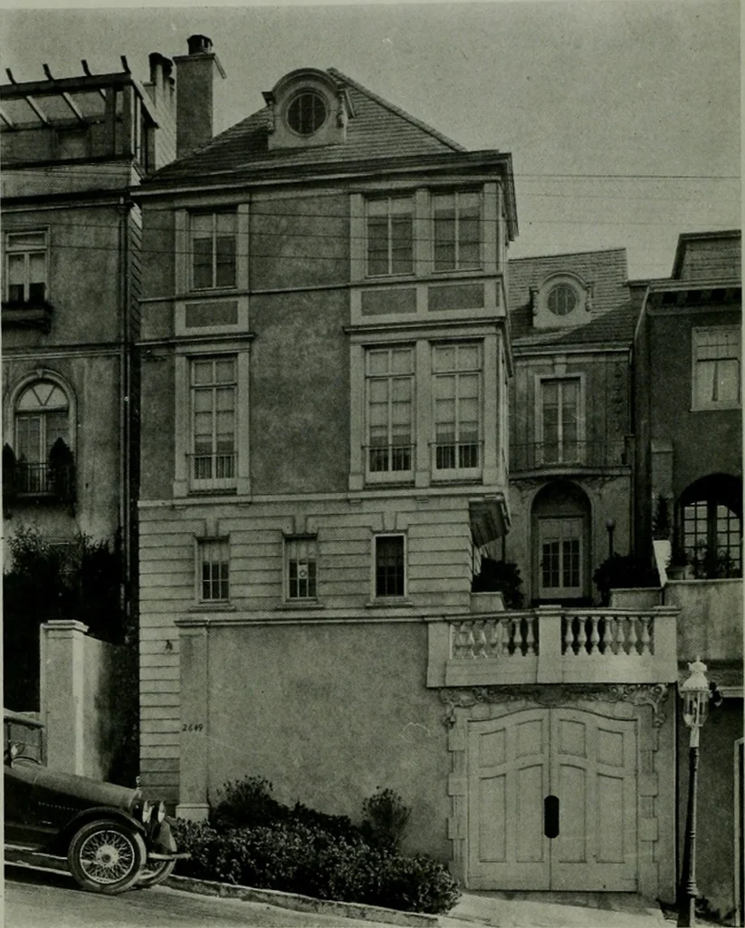 An illustration from The Architect & engineer of California and the Pacific Coast, 1905, leaf 805