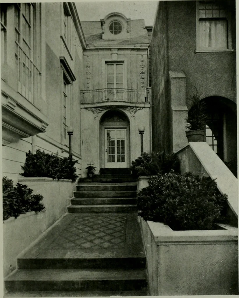 An illustration from The Architect & engineer of California and the Pacific Coast, 1905, leaf 806