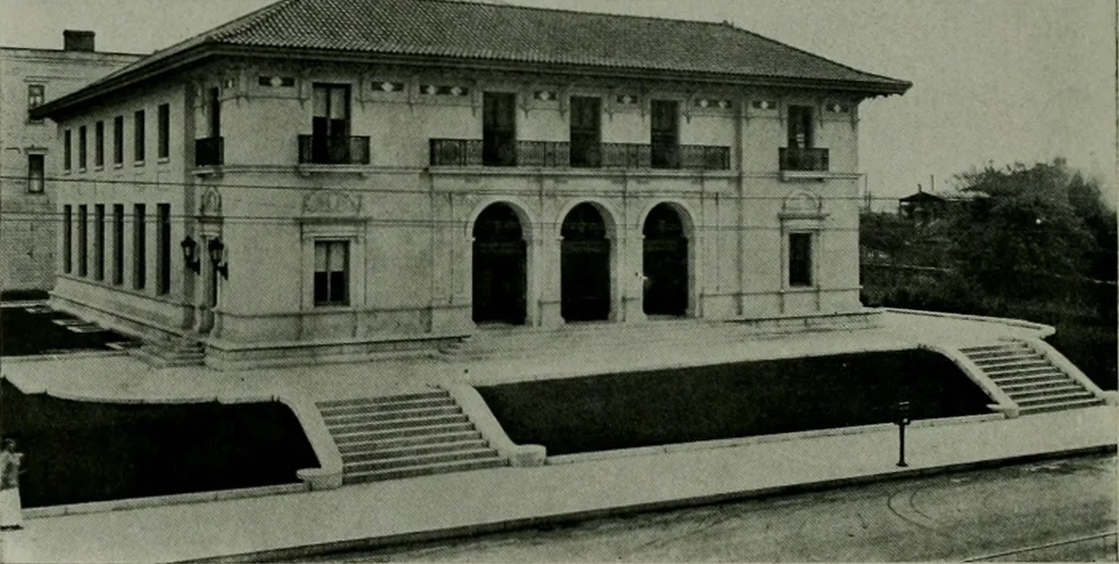 An illustration from The Architect & engineer of California and the Pacific Coast, 1905, leaf 81