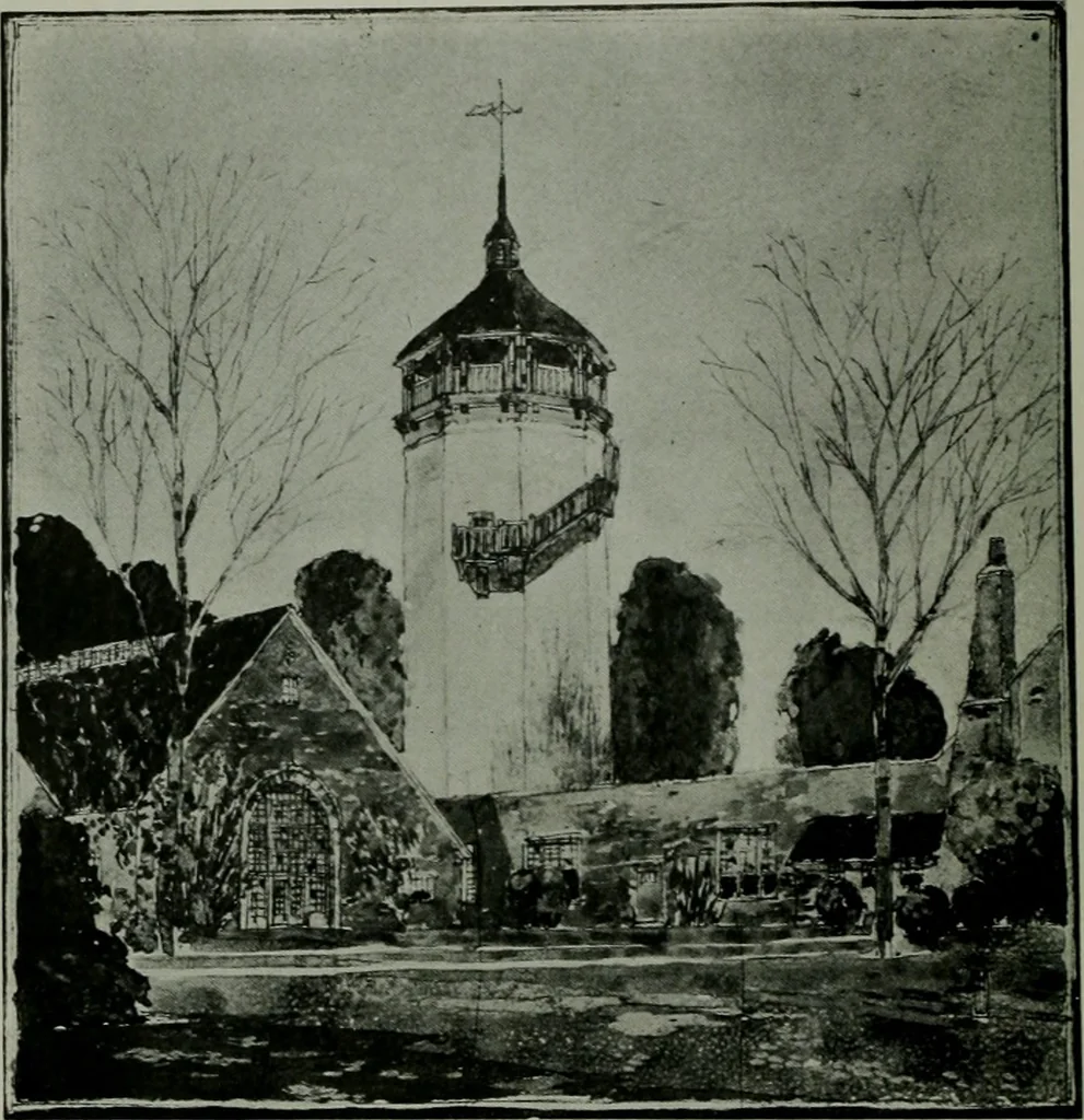 An illustration from The Architect & engineer of California and the Pacific Coast, 1905, leaf 811