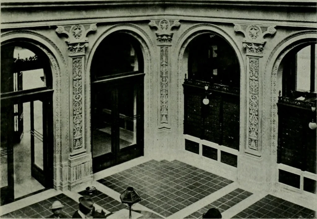 An illustration from The Architect & engineer of California and the Pacific Coast, 1905, leaf 82