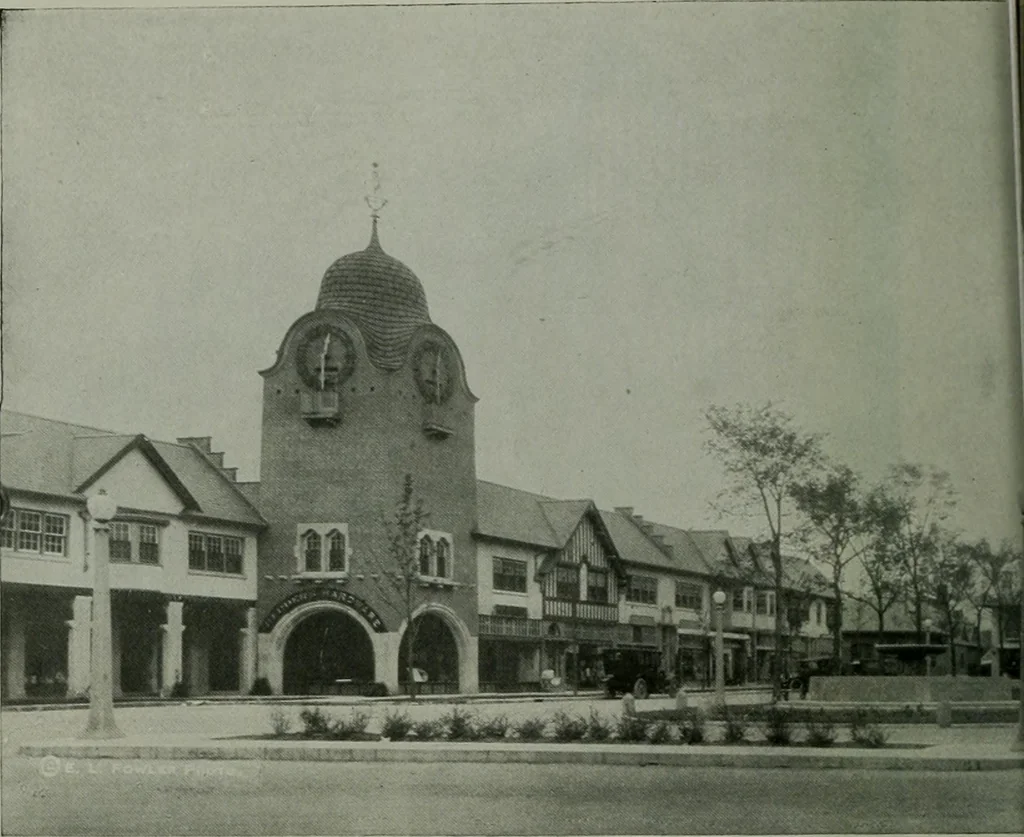 An illustration from The Architect & engineer of California and the Pacific Coast, 1905, leaf 831