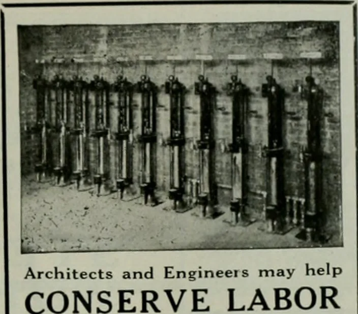 An illustration from The Architect & engineer of California and the Pacific Coast, 1905, leaf 884