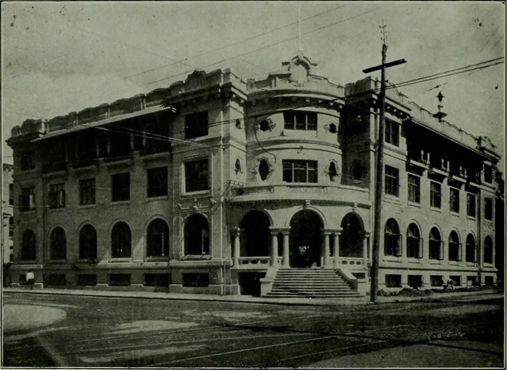 An illustration from The Architect & engineer of California and the Pacific Coast, 1905, leaf 893