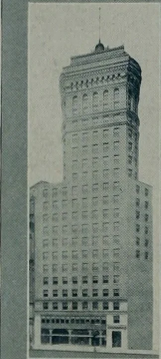 An illustration from The Architect & engineer of California and the Pacific Coast, 1905, leaf 9
