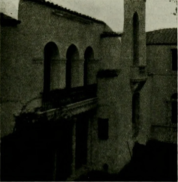 An illustration from The Architect & engineer of California and the Pacific Coast, 1905, leaf 92