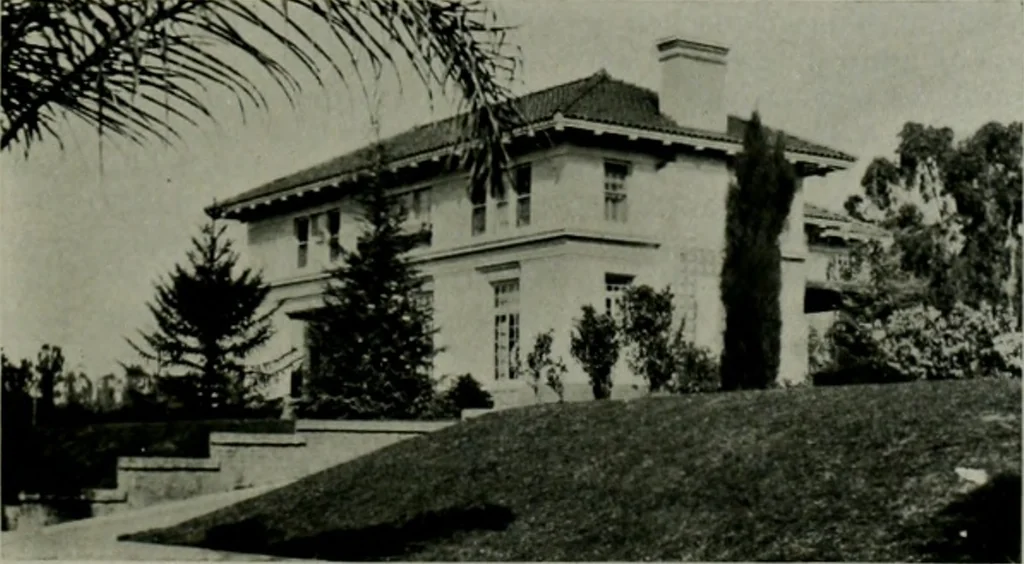 An illustration from The Architect & engineer of California and the Pacific Coast, 1905, leaf 94