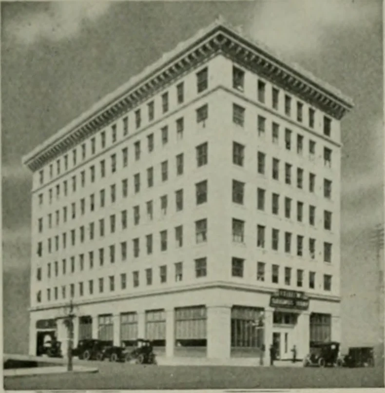 An illustration from The Architect & engineer of California and the Pacific Coast, 1905, leaf 155