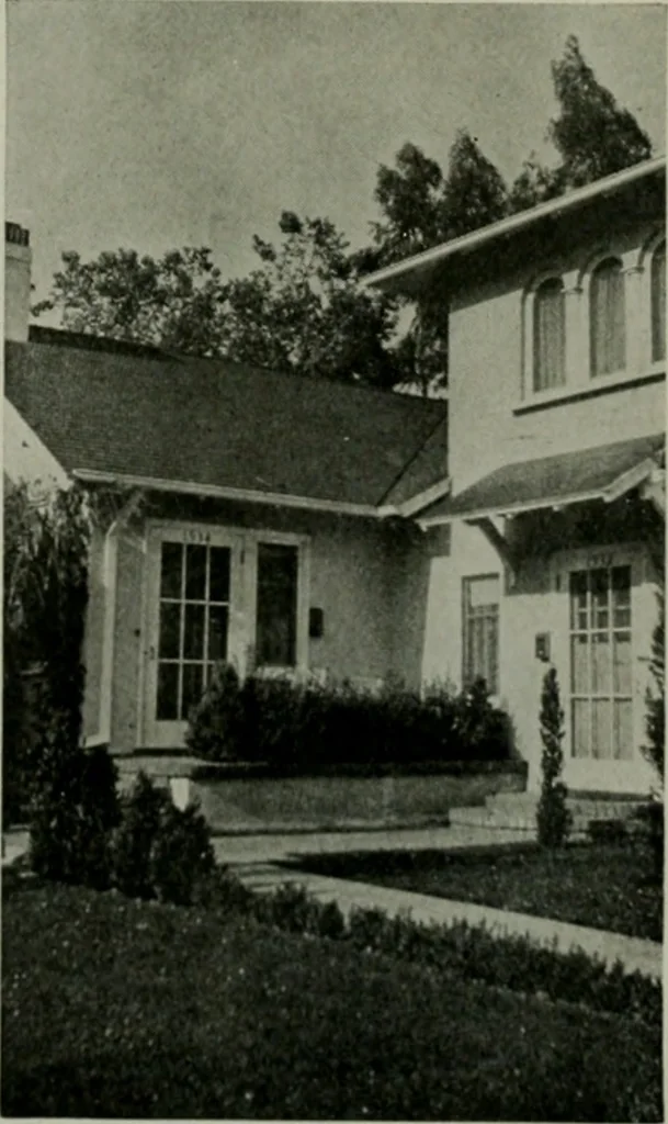 An illustration from The Architect & engineer of California and the Pacific Coast, 1905, leaf 159