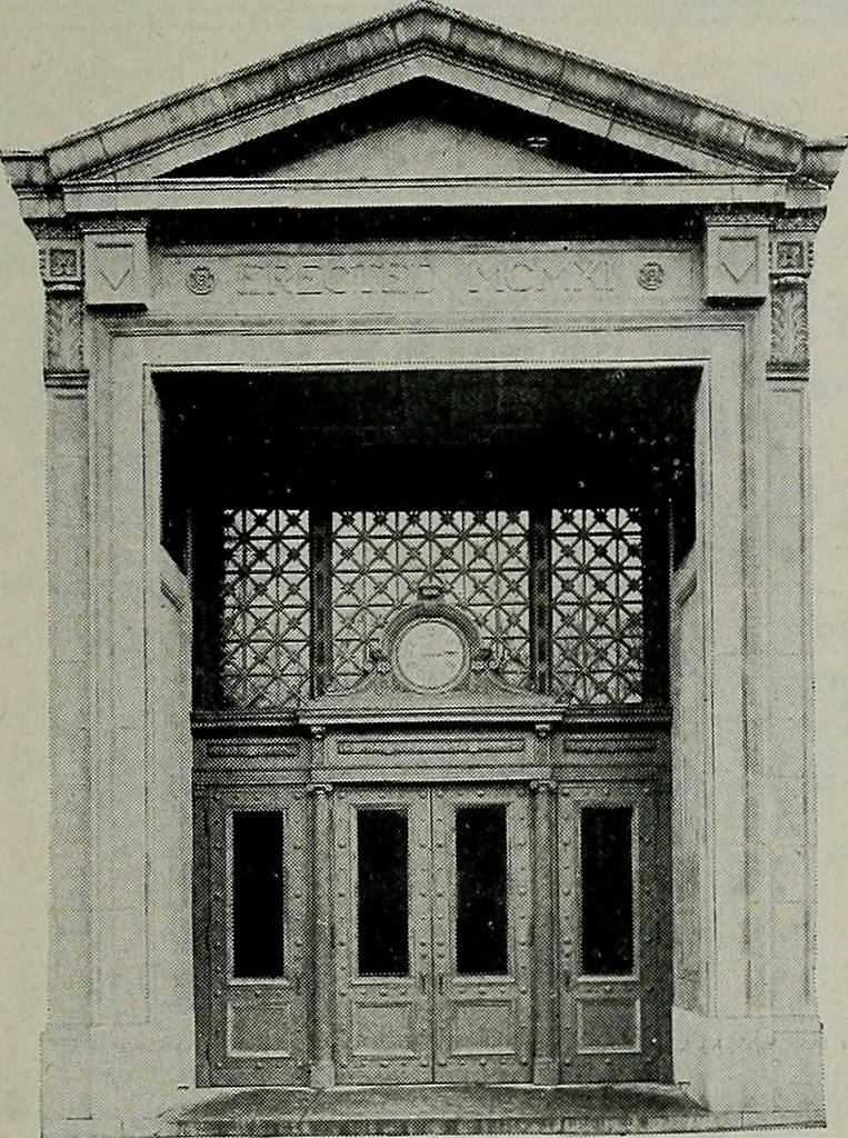 An illustration from The Architect & engineer of California and the Pacific Coast, 1905, leaf 176