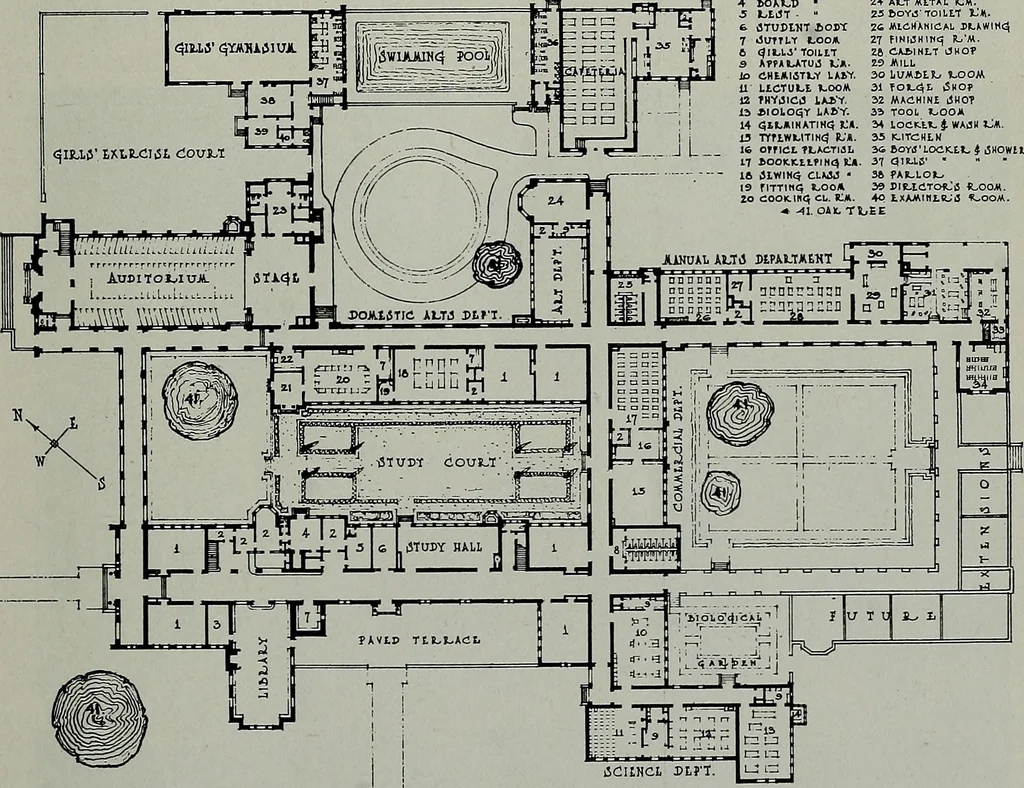 An illustration from The Architect & engineer of California and the Pacific Coast, 1905, leaf 194