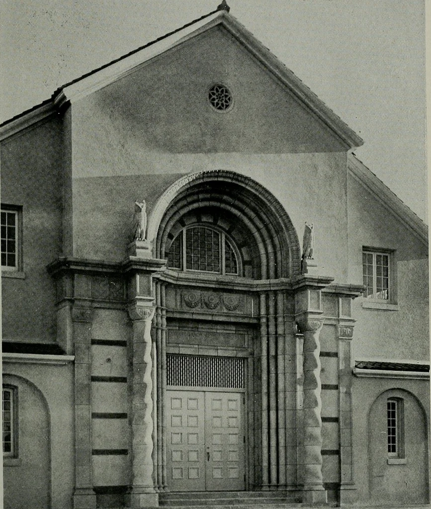 An illustration from The Architect & engineer of California and the Pacific Coast, 1905, leaf 200