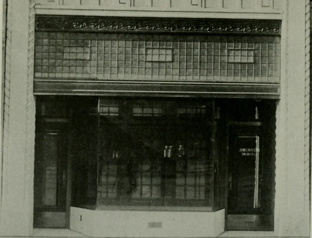 An illustration from The Architect & engineer of California and the Pacific Coast, 1905, leaf 217