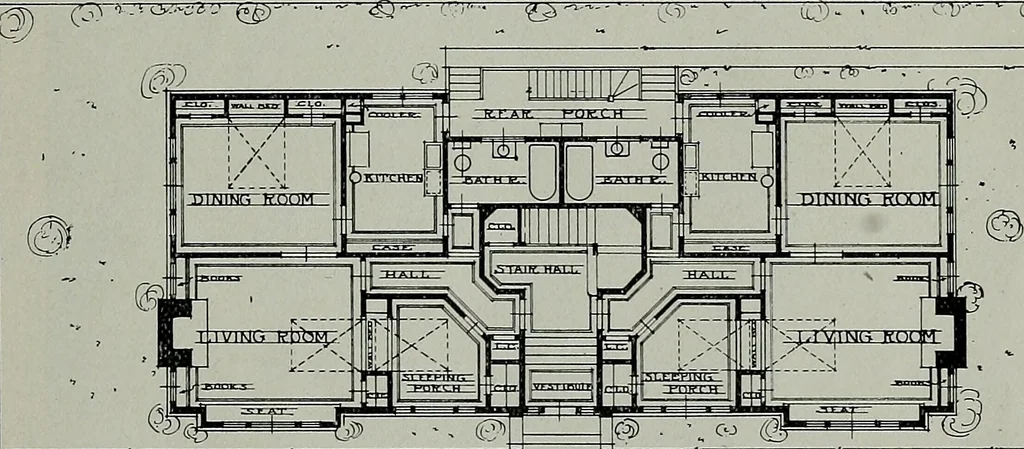 An illustration from The Architect & engineer of California and the Pacific Coast, 1905, leaf 220