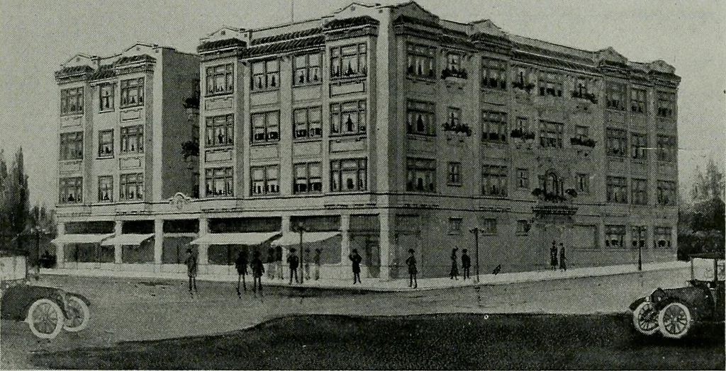 An illustration from The Architect & engineer of California and the Pacific Coast, 1905, leaf 224