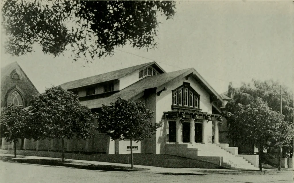 An illustration from The Architect & engineer of California and the Pacific Coast, 1905, leaf 225