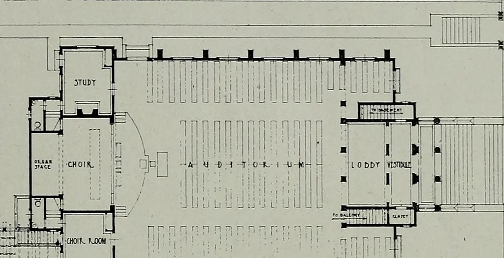 An illustration from The Architect & engineer of California and the Pacific Coast, 1905, leaf 226
