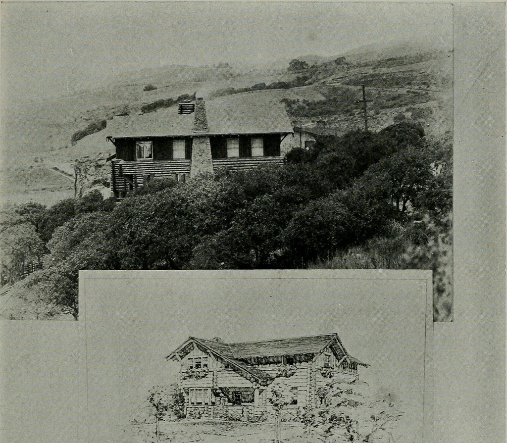 An illustration from The Architect & engineer of California and the Pacific Coast, 1905, leaf 232
