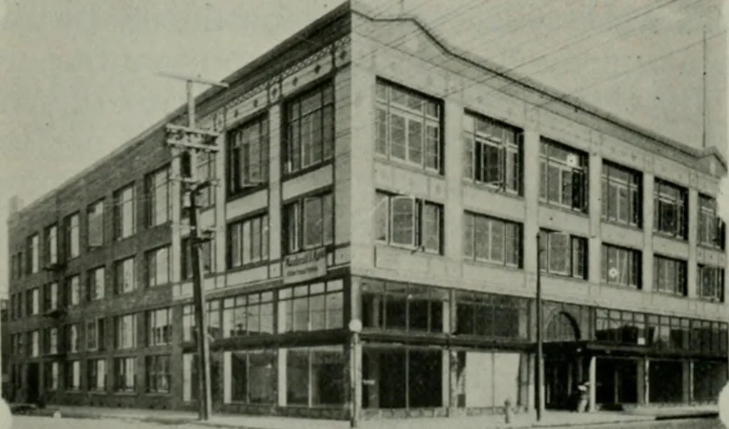 An illustration from The Architect & engineer of California and the Pacific Coast, 1905, leaf 27